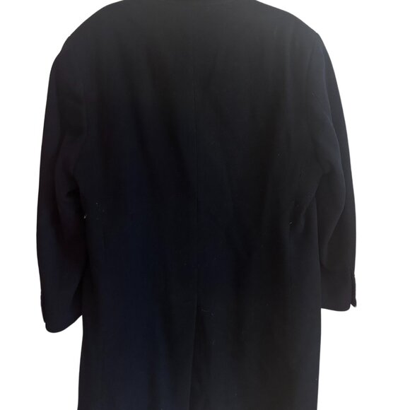 Joseph Abbound Wool Blend Overcoat/Peacoat Mens L - Picture 4 of 13